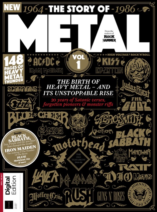 Classic Rock-special edition - Metal Hammer-the story of metal-vol. 1-1964-1986