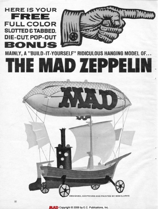 Build-it-Yourself - MAD Zeppelin (1965)