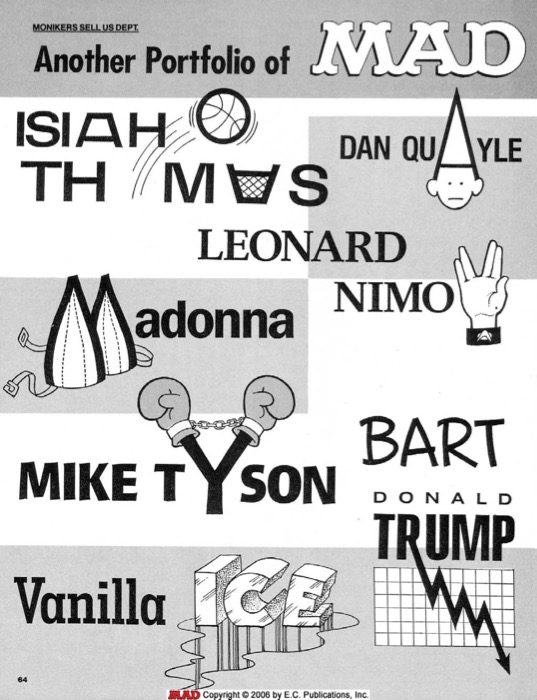 MAD Portfolio (1994)