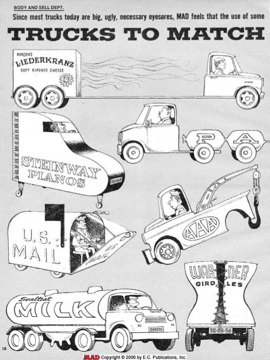 MAD Trucks to Match (1971)
