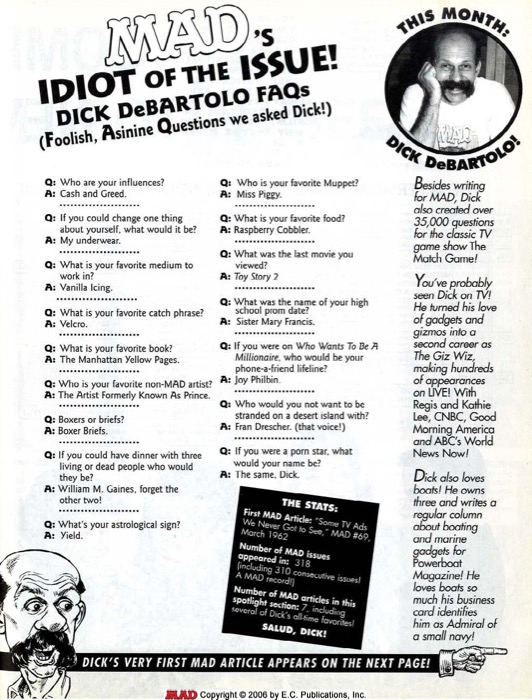 MAD's Idiot of Issue (2000) 04