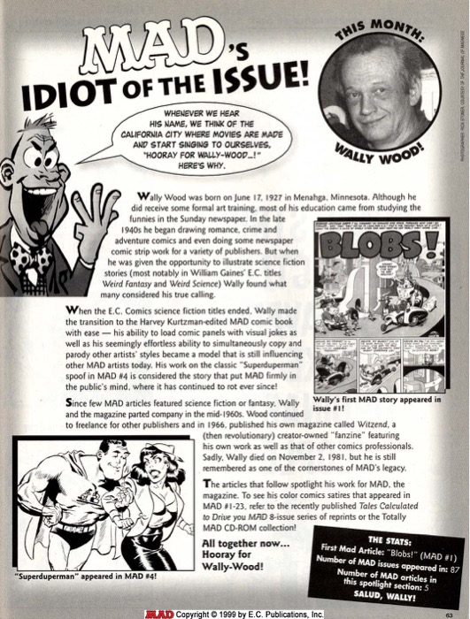 MAD's Idiot of Issue (2001) 12