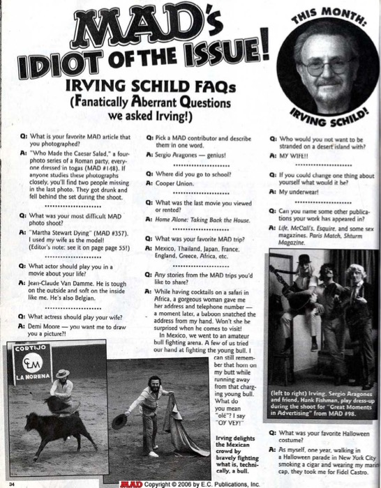 MAD's Idiot of Issue (2004) 31