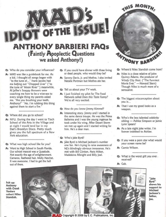 MAD's Idiot of Issue (2005) 35