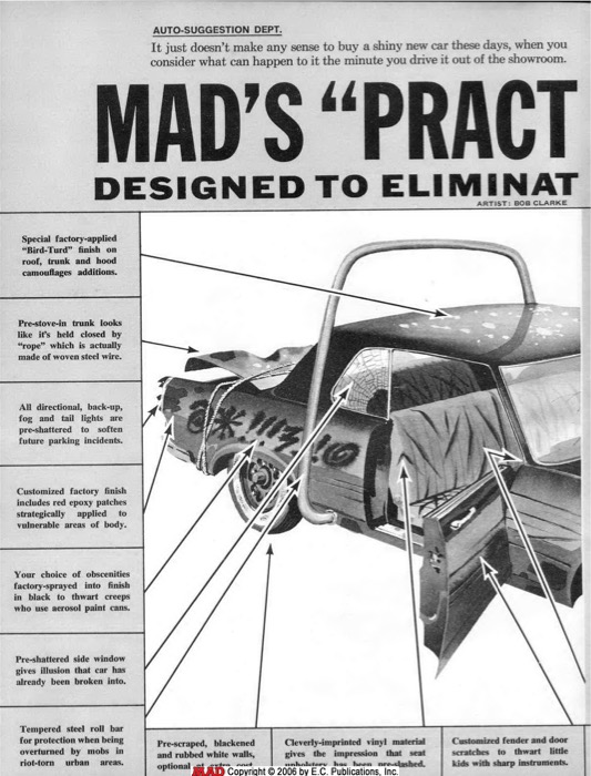 MAD's Practical New Car (1972) Flyer