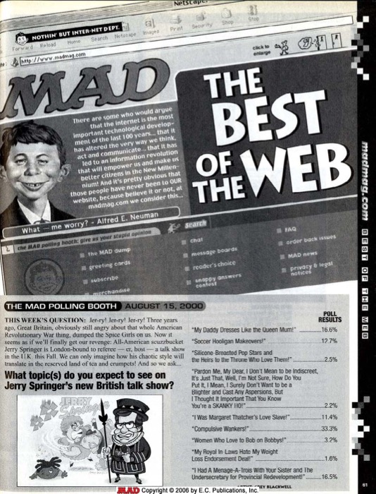 MADness of The Week (2001) 02
