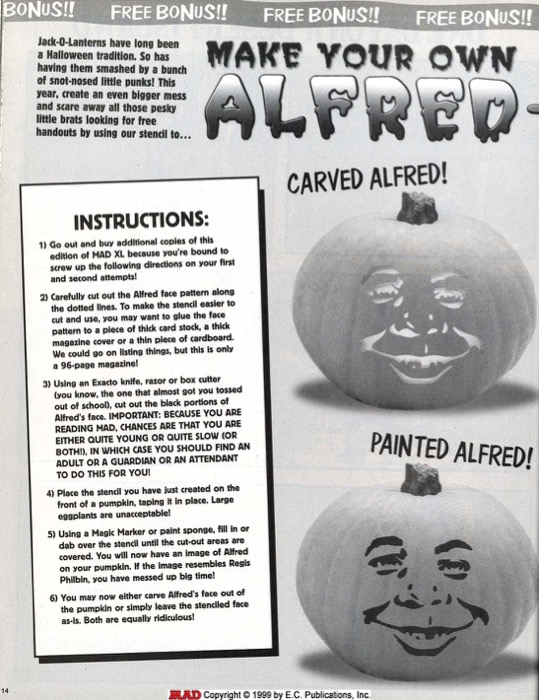 Make your own Alfred-Lantern (2001)