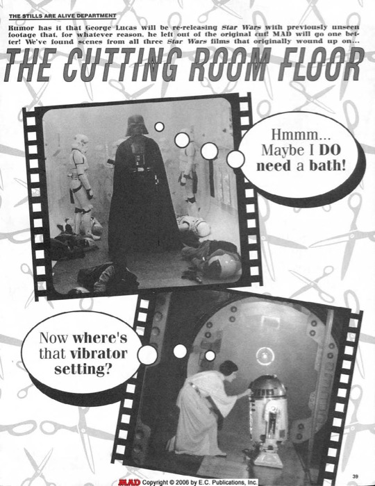 Star Wars - Cutting Room Floor (1996)