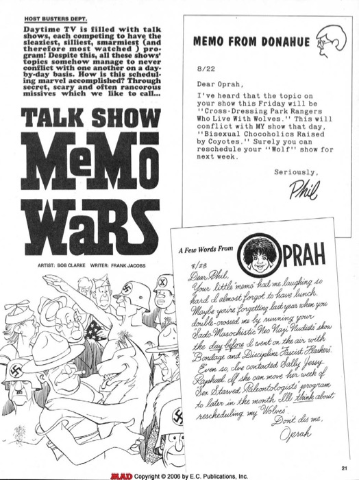 Talk Show Memo Wars (1994)