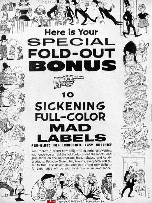 MAD Labels (1959)