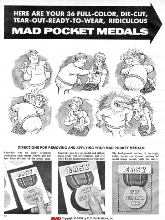 MAD Pocket Madels (1969)