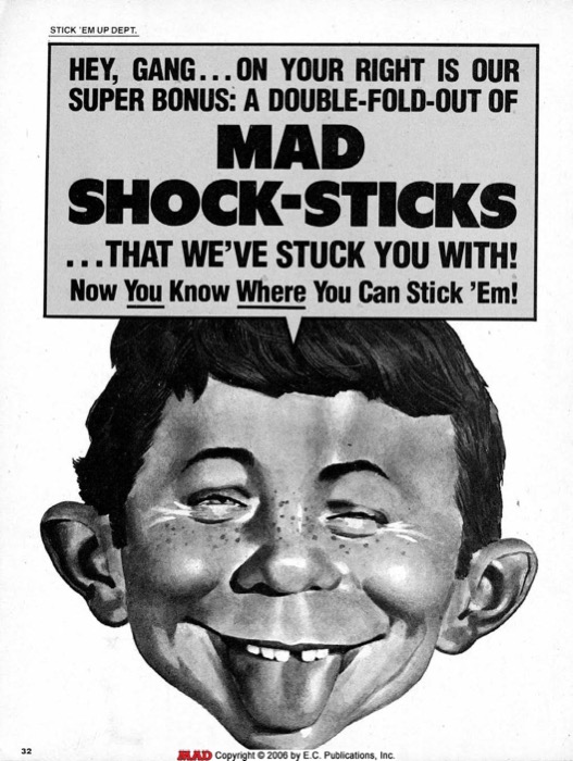 MAD Shock Stickers (1979)