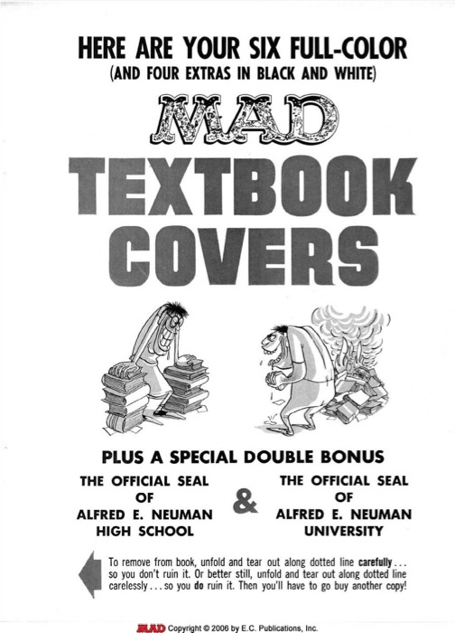 MAD TextBook Covers (1960)