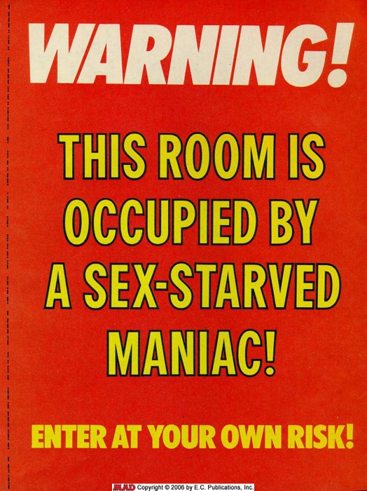 MAD Warning Cards (1984)