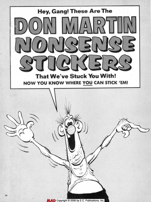 Nonsense Stickers (1973)