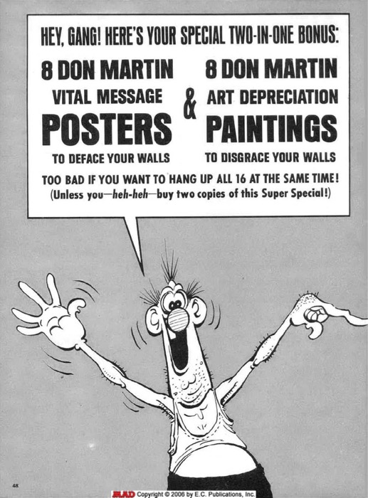 Vital Message Posters & Art Depreciation Paintings (1974) 