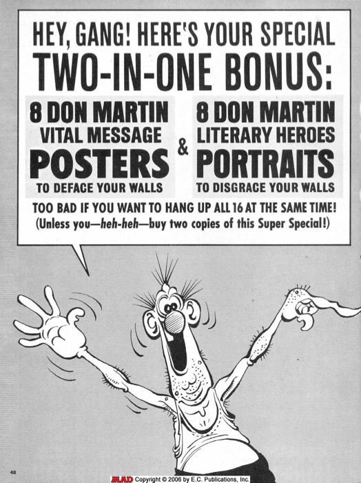 Vital Message Posters & Literary Heroes Portraits (1975)