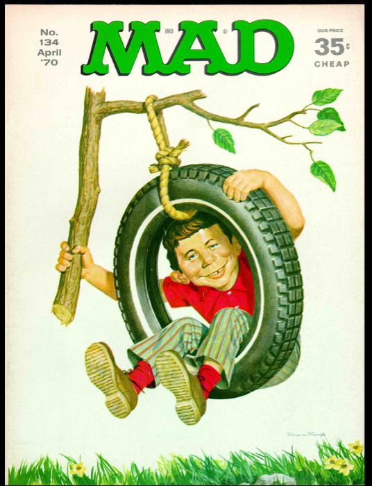 MAD Magazine 134 (1970)