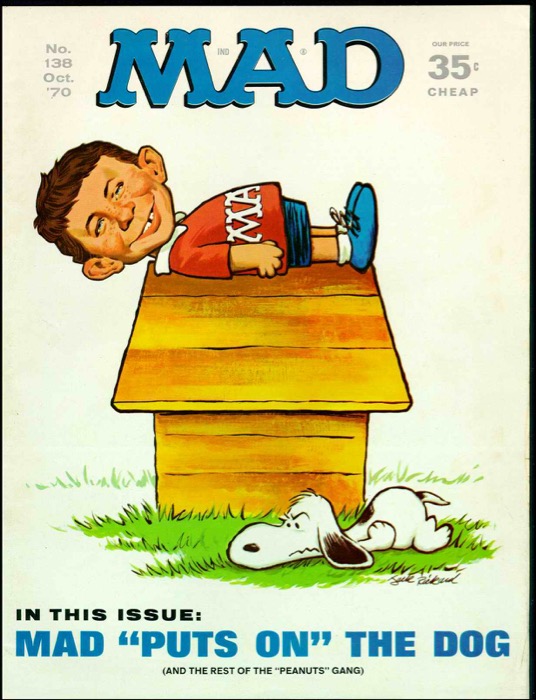MAD Magazine 138 (1970)