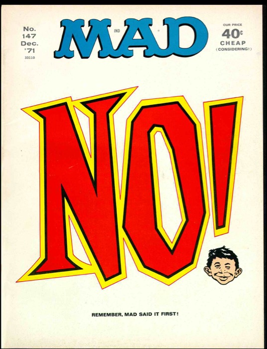 MAD Magazine 147 (1971)