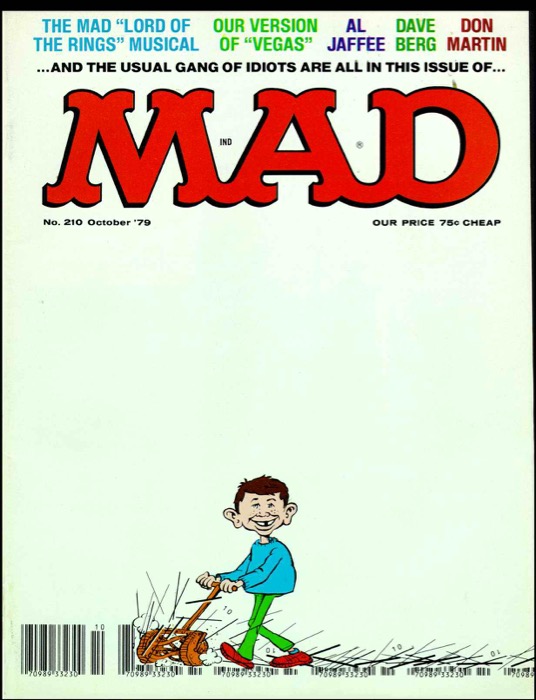 MAD Magazine 210 (1979)