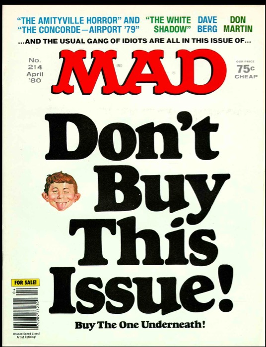 MAD Magazine 214 (1980)
