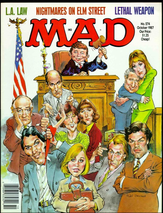 MAD Magazine 274 (1987)