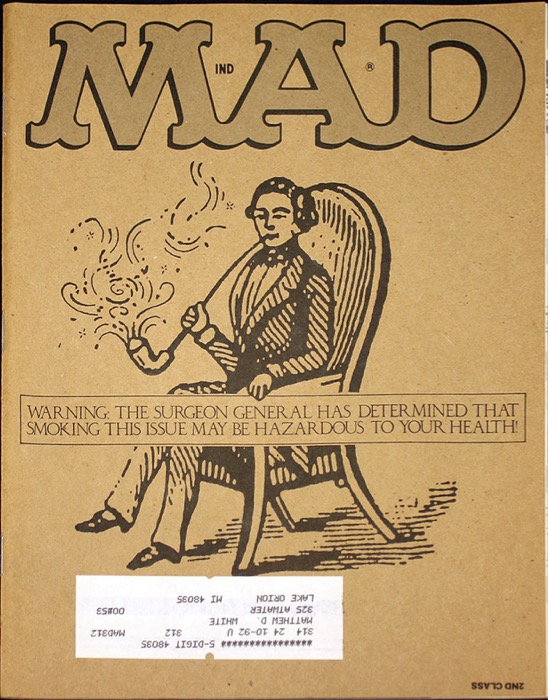 MAD Magazine 312 (Mailing Cover only)