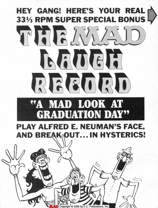a MAD Record Scan (1982) + Flyer