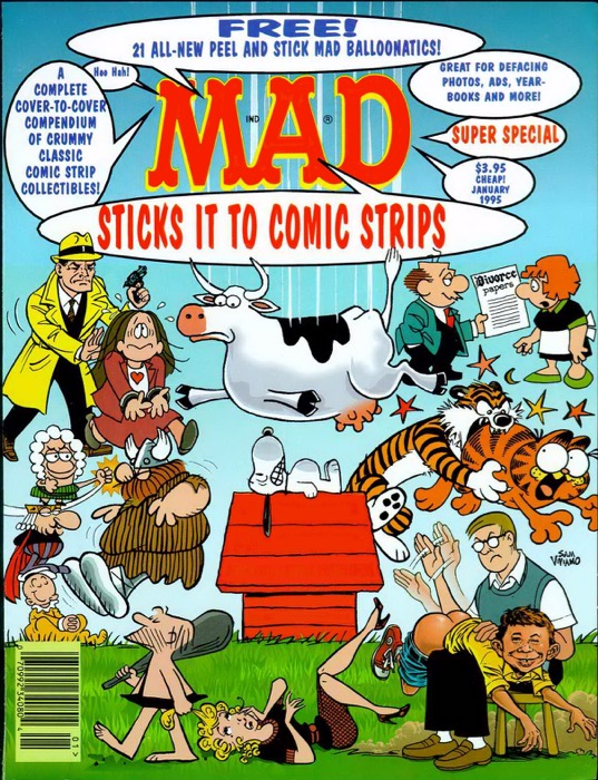 MAD Super Special - 101 - MAD Sticks It to Comic Strips (1995)