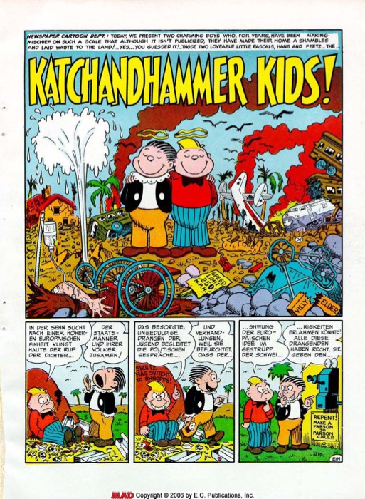 Katchandhammer Kids! (1958) Newspaper Comic Strip