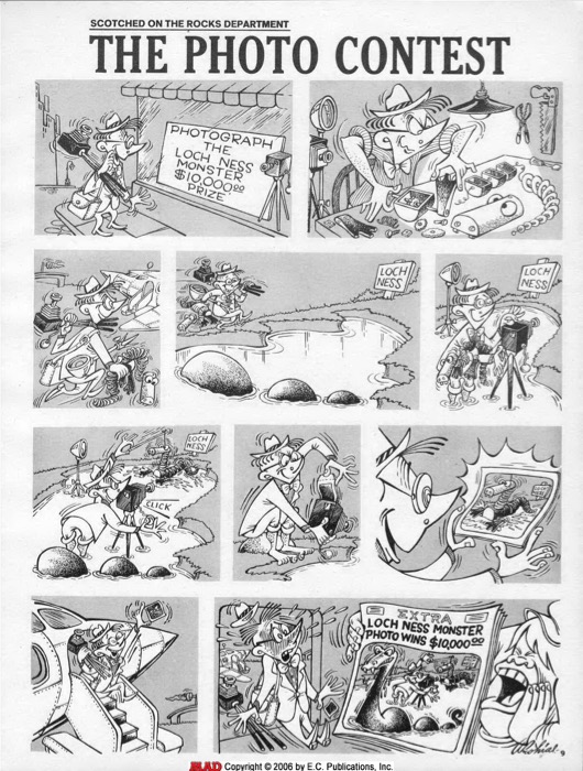 Photo Contest (1973) Mini Strip
