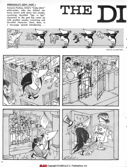 The Diplomat - Part 1 (1970) Mini Strip