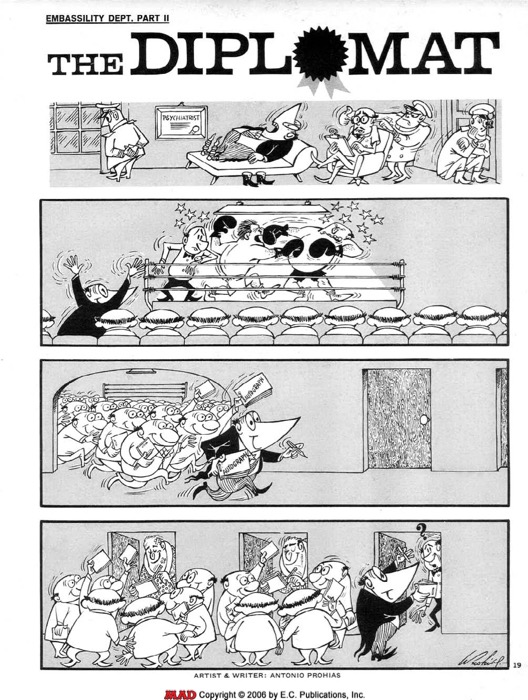 The Diplomat - Part 2 (1970) Mini Strip