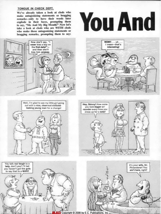 You and Your Big Mouth (1972) Mini Strip