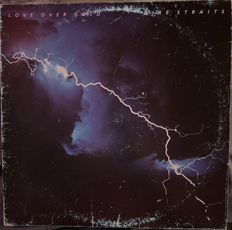 Dire Straits Love Over Gold front cover