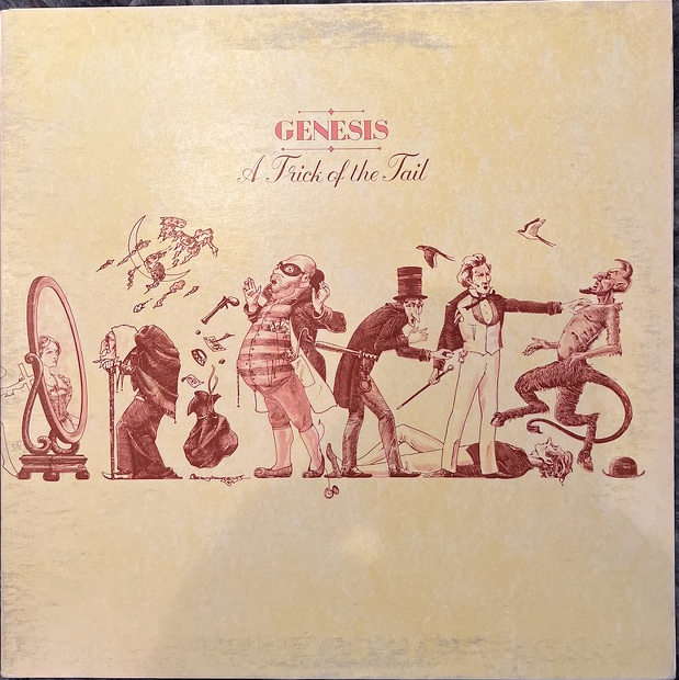 Genesis A Trick of the Tail front cover