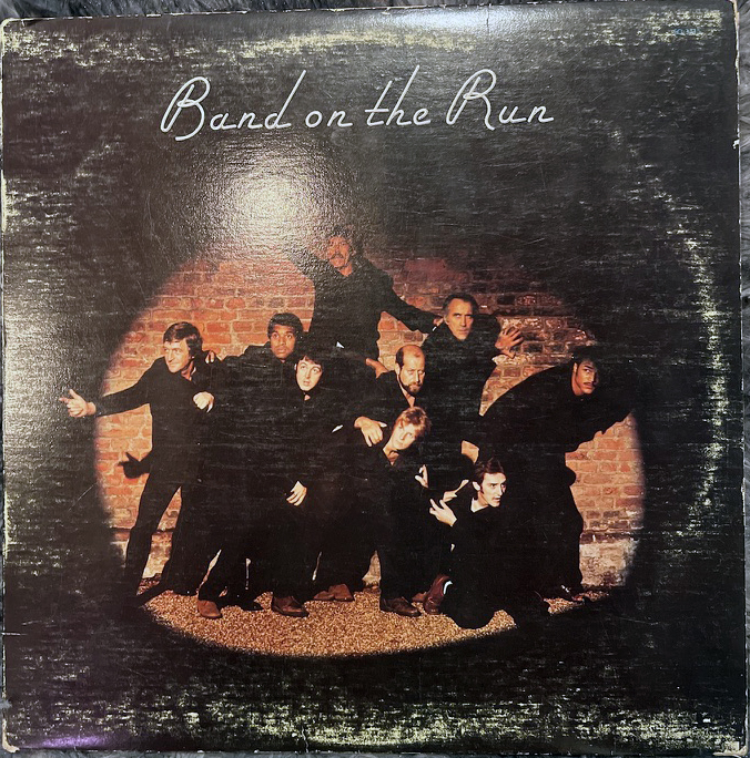 Paul McCartney and Wings Band on the Run front cover