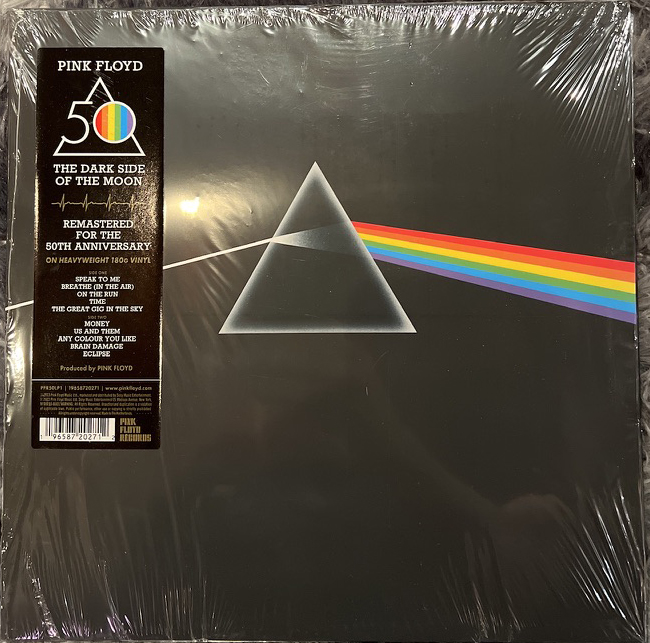 Pink Floyd The Dark Side of the Moon hype sticker