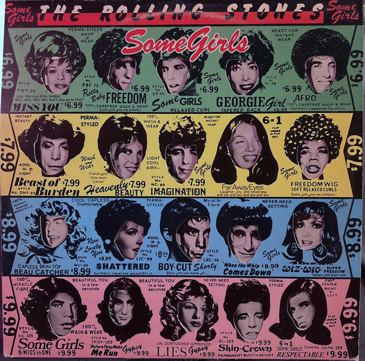 The Rolling Stones Some Girls front cover