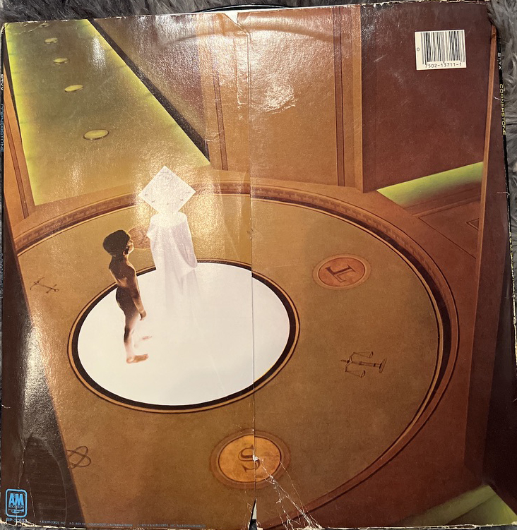 Styx Cornerstone back cover
