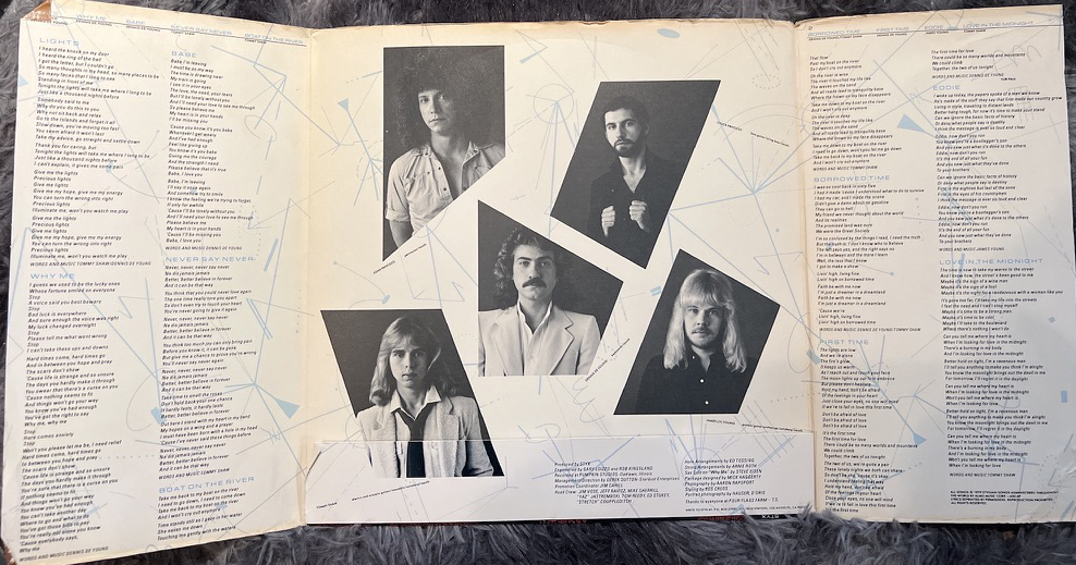 Styx Cornerstone gatefold