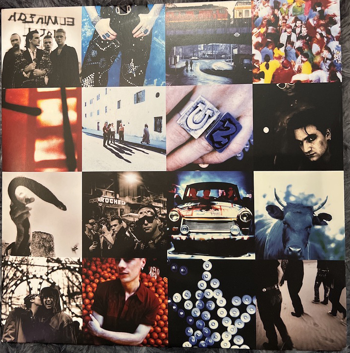 U2 Achtung Baby front cover
