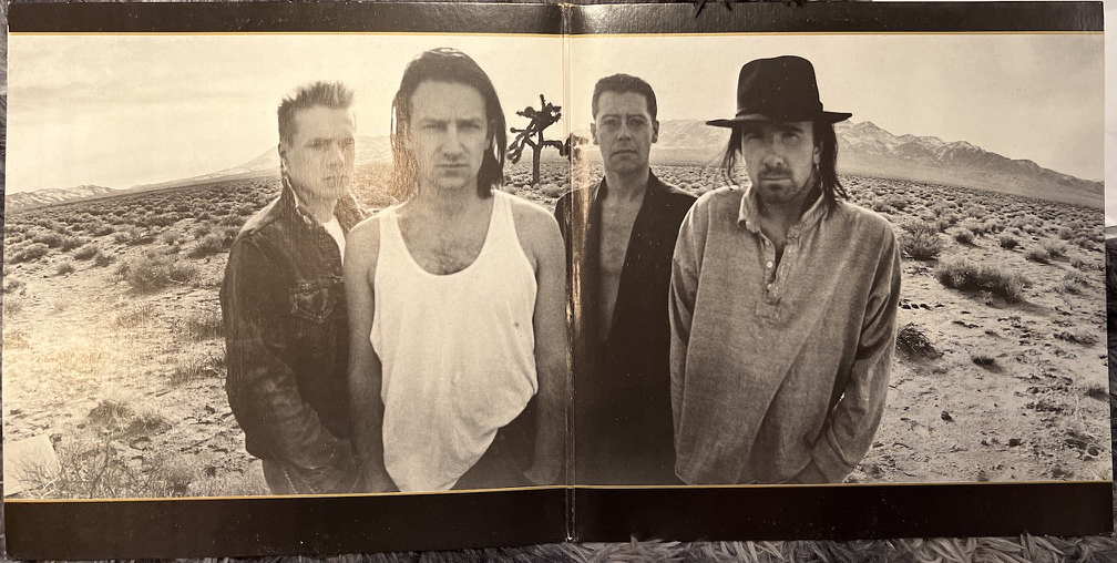 U2 The Joshua Tree ISX 1127 gatefold