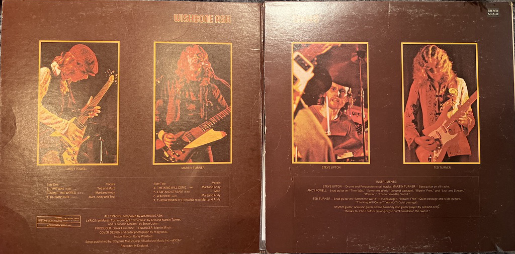Wishbone Ash Argus gatefold