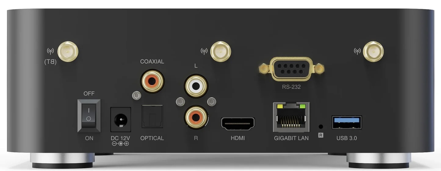 Zidoo Z30 Pro rear panel