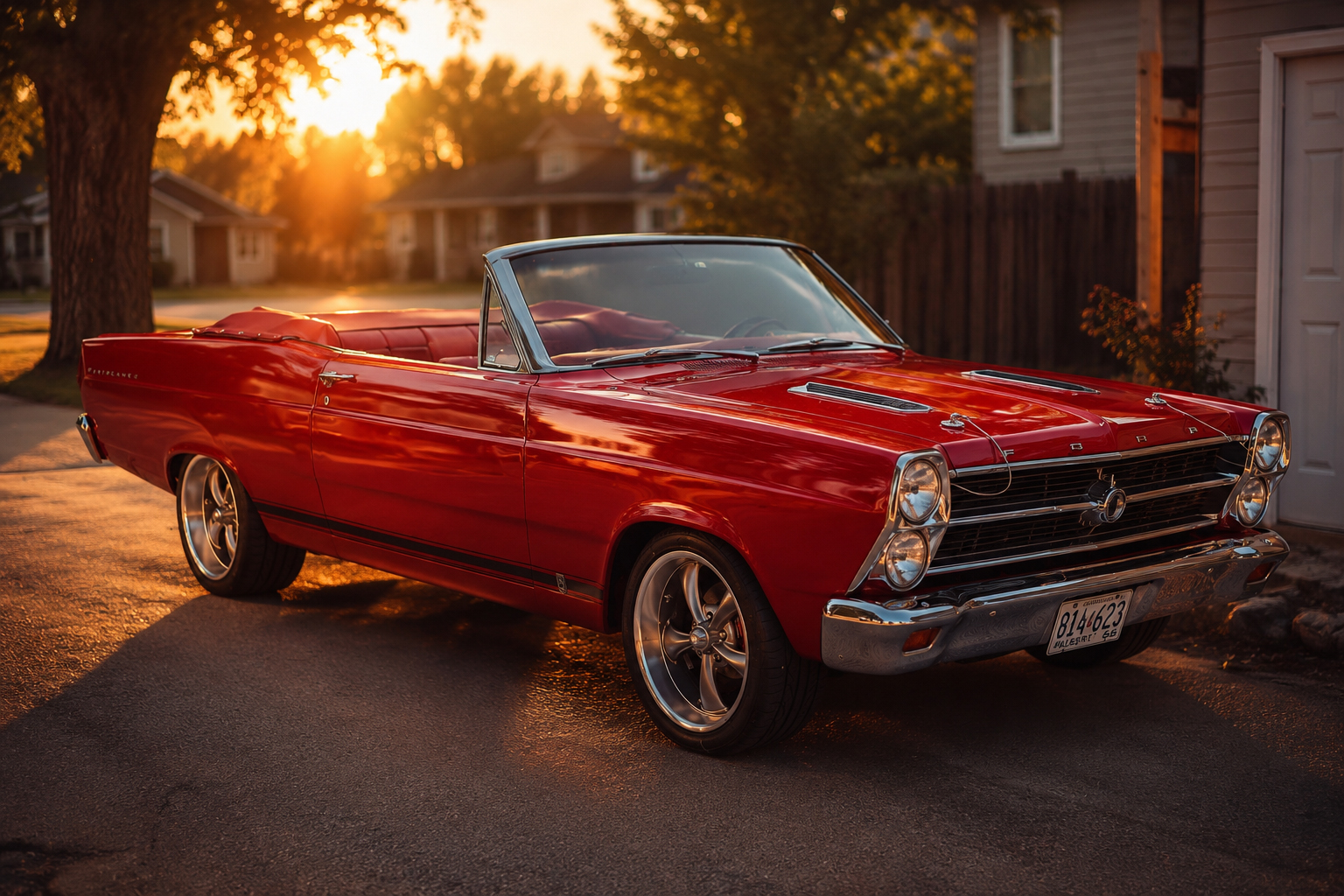 Farrah, 1966 Ford Fairlane GTA convertible